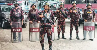 যানজট নিয়ন্ত্রণ ও ঈদযাত্রা নির্বিঘ্ন করতে বিজিবি মোতায়েন